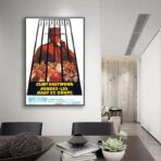 poster hangen sie hoch und kurz