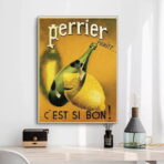 vintage perrier poster 2