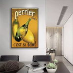 vintage perrier poster 2