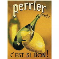 vintage perrier poster 2