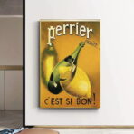vintage perrier poster 2