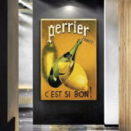 vintage perrier poster 2