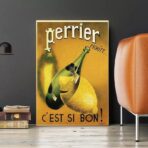 vintage perrier poster 2