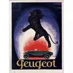 vintage peugeot poster 1
