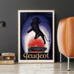 vintage peugeot poster 1