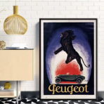 vintage peugeot poster 1