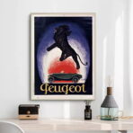 vintage peugeot poster 1