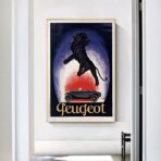 vintage peugeot poster 1