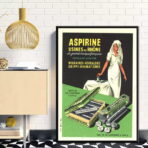 vintage apothekenplakat