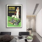 vintage apothekenplakat