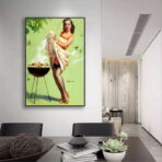 pin up poster jahr 50