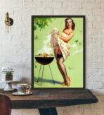 pin up poster jahr 50