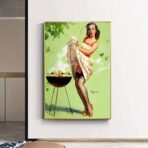 pin up poster jahr 50