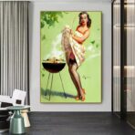pin up poster jahr 50