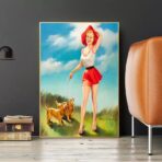 pin up poster jahr 60