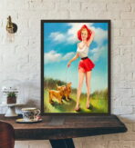 pin up poster jahr 60
