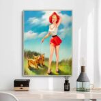 pin up poster jahr 60