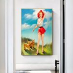 pin up poster jahr 60