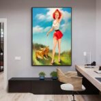 pin up poster jahr 60