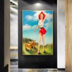 pin up poster jahr 60