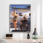 pin up luftfahrt poster