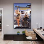 pin up luftfahrt poster
