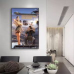 pin up luftfahrt poster