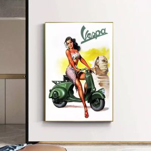 pin up vespa poster 1