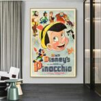 poster pinocchio disney 1