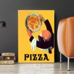 vintage pizza poster 1