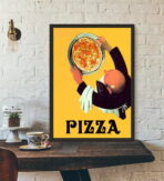vintage pizza poster 1