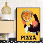 vintage pizza poster 1