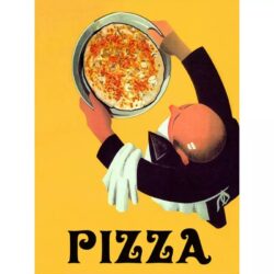 vintage pizza poster 1