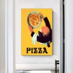 vintage pizza poster 1