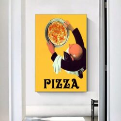 vintage pizza poster 1
