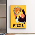vintage pizza poster 1