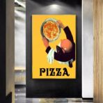 vintage pizza poster 1