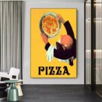 vintage pizza poster 1