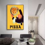 vintage pizza poster 1