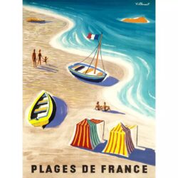 vintage strandplakat