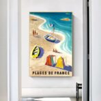 vintage strandplakat
