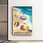 vintage strandplakat
