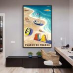 vintage strandplakat