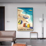 vintage strandplakat