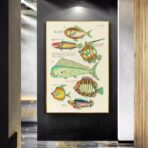 vintage fisch poster