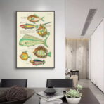 vintage fisch poster