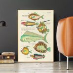 vintage fisch poster