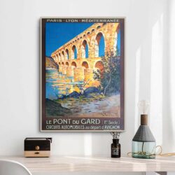 poster pont du gard 1
