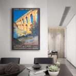 poster pont du gard 1