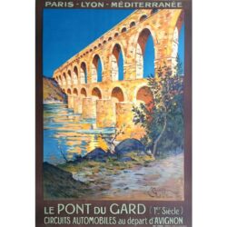 poster pont du gard 1